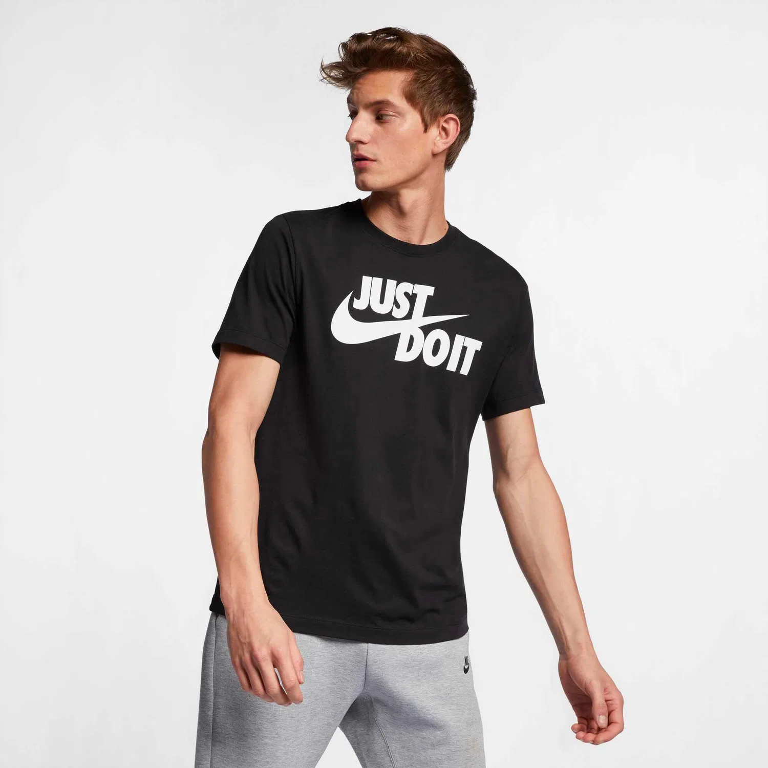 Мужская футболка с коротким рукавом Nike Sportswear Jdi T-Shirt Nike, Schwarz — фото 3