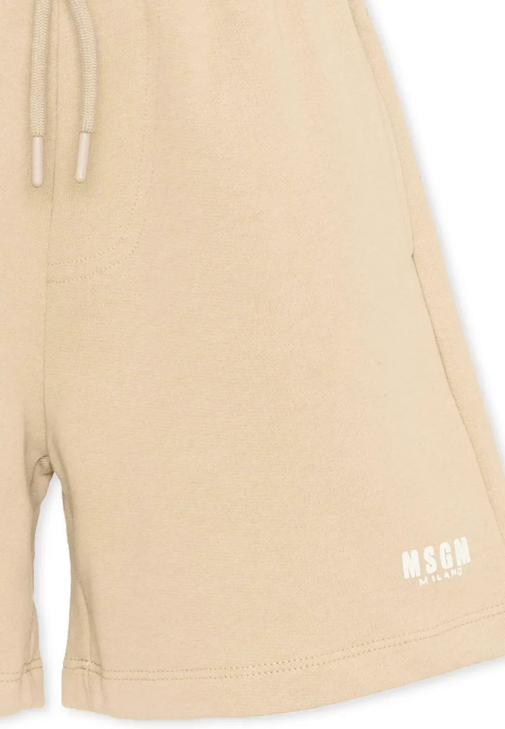 Шорты унисекс - спортивные штаны Msgm, Beige — фото 3