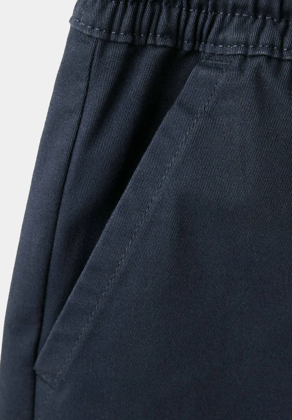 Детский - штаны Mango Kids, Royal Blue — фото 3