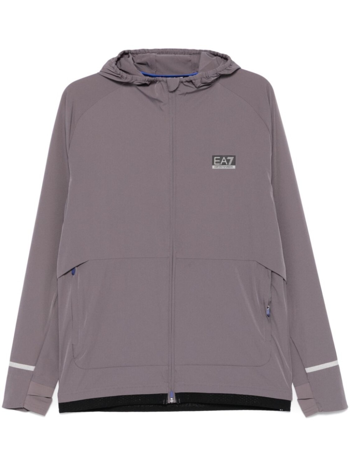 

Куртка с логотипом Ea7 Emporio Armani, серый