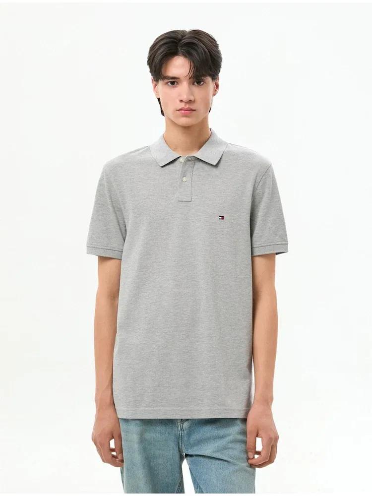 Футболка поло с коротким рукавом, 1985 Regular Fit TOMMY HILFIGER, Silver