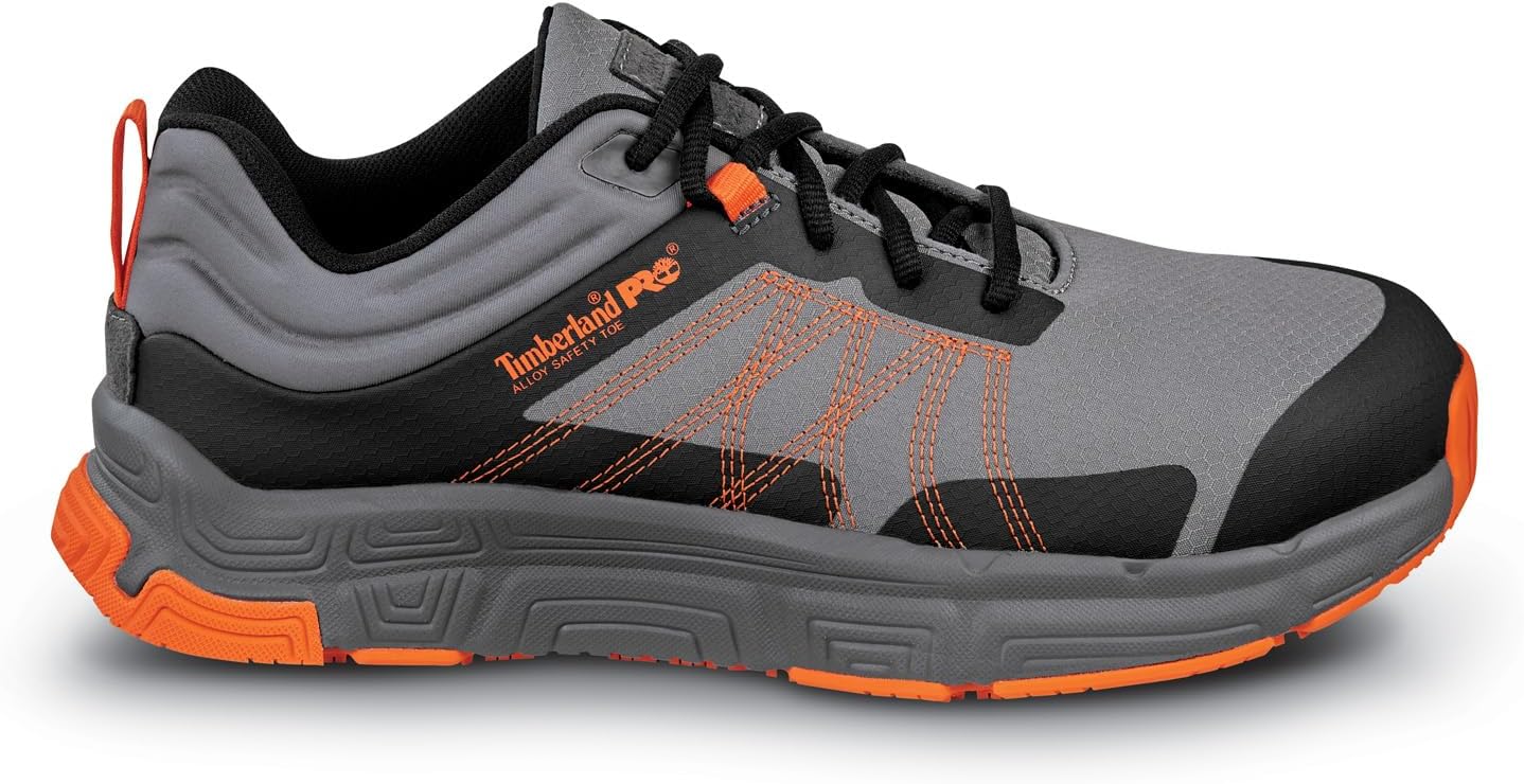 Кроссовки Timberland PRO Men's XR-1 MaxTrax Alloy Toe Athletic, Steel Grey — фото 2