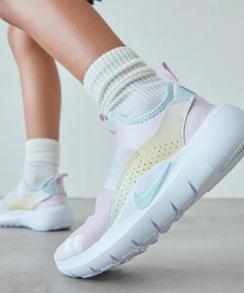 Детские кроссовки с системой Flex Groove, модель Flex Runner 4 NIKE, Bleached Lilac — фото 2