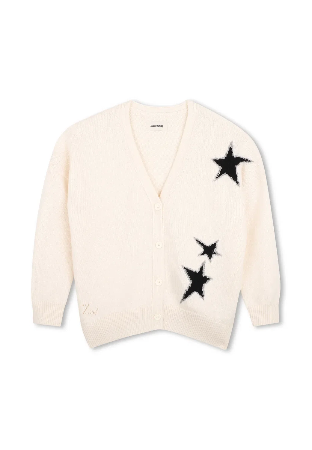 Вязаный кардиган - джемпер Zadig & Voltaire, Off White