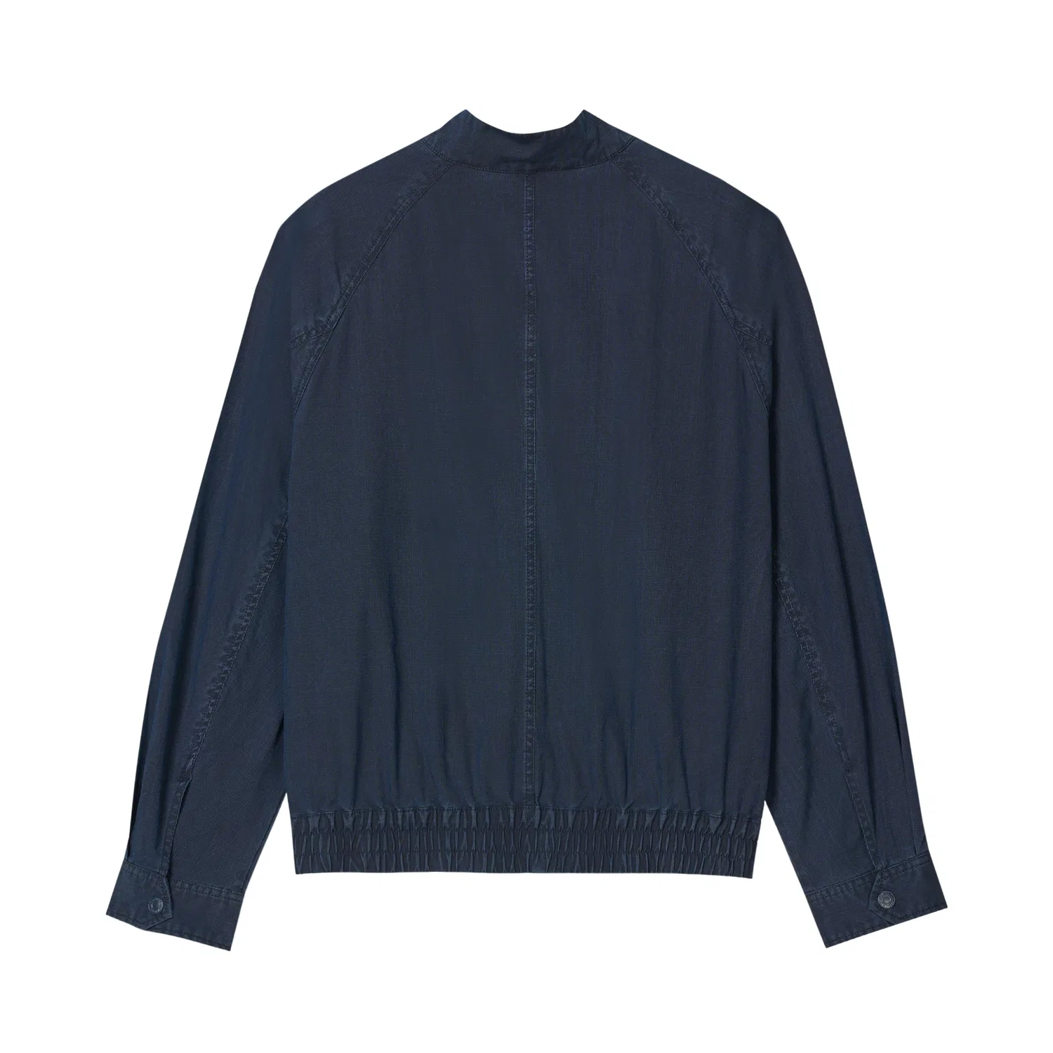 Мужская джинсовая куртка с воротником-стойкой Dark Blue Levis — фото 3