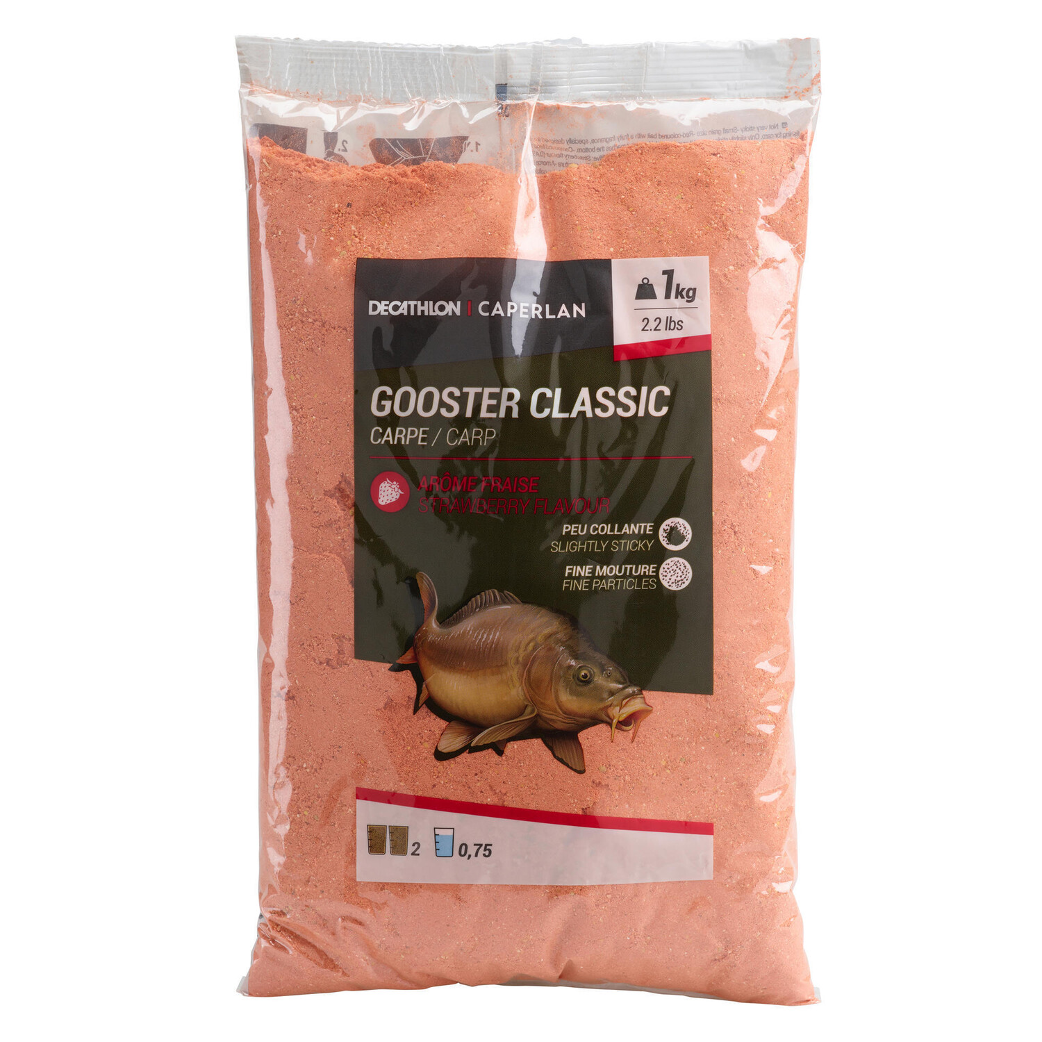 

Прикормка Gooster Classic все виды рыб 4х4 9,5 кг CAPERLAN