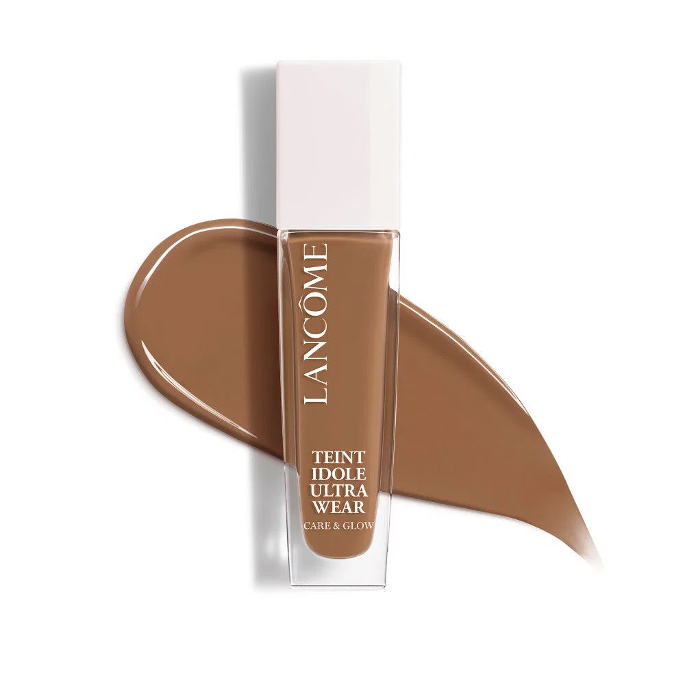 Тональная основа 30 мл с уходом и сиянием Teint Idole Ultra Wear Care & Glow Lancôme, 520W — фото 4