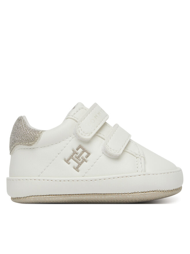 

Кроссовки Low Cut Velcro Sneaker T0A9-33722-1528 Tommy Hilfiger, белый