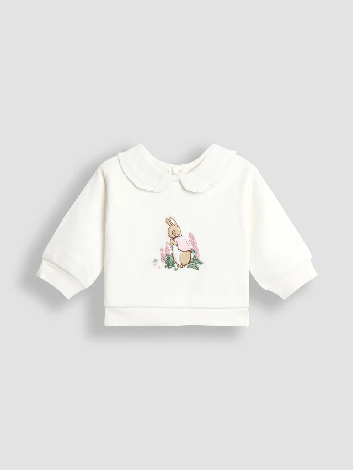 Комплект одежды с аппликацией Flopsy Jojo Maman Bébé, голубой флорал — фото 2