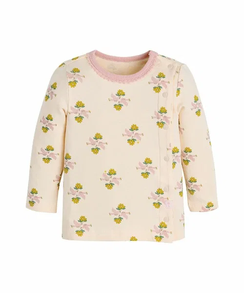 Детский комплект для девочек с длинным рукавом модель Baiel, moimoln, Pink — фото 2