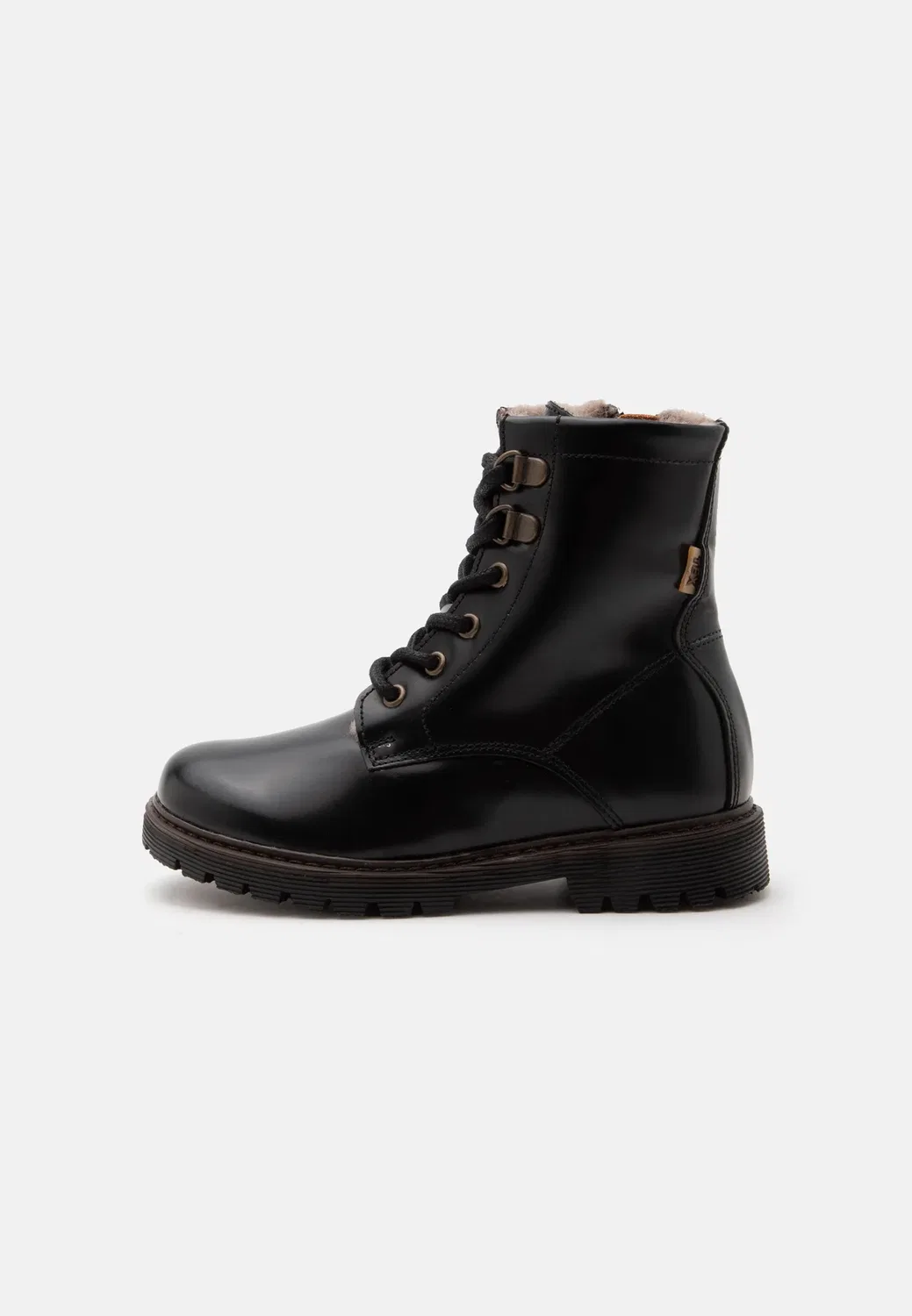 Майя - зимние ботинки Bisgaard, Black Polido