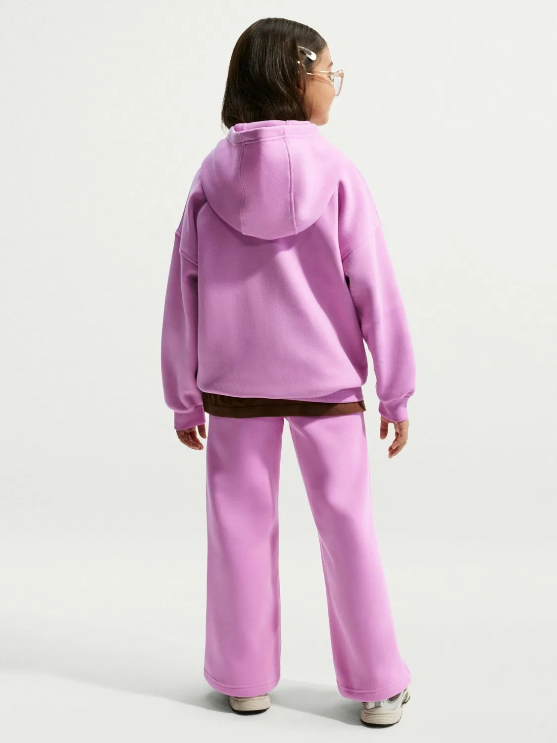 Джоггеры свободного кроя Nike Club Fleece, Magenta Pink — фото 2