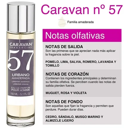 Парфюмерная вода CARAVAN FRAGANCIAS No. 57 Eau de Parfum Spray for Men 150ml