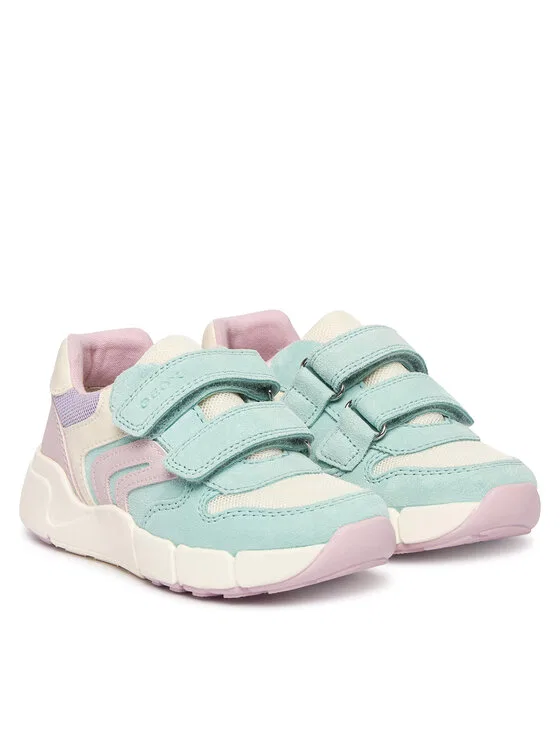 Кроссовки B Flexyper Mini Girl Geox, бирюзовый — фото 2
