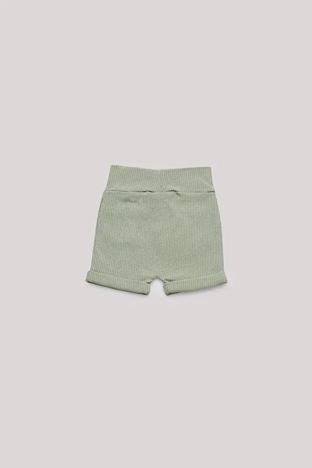 Детские шорты для мальчиков хлопковые Layette, Green — фото 2