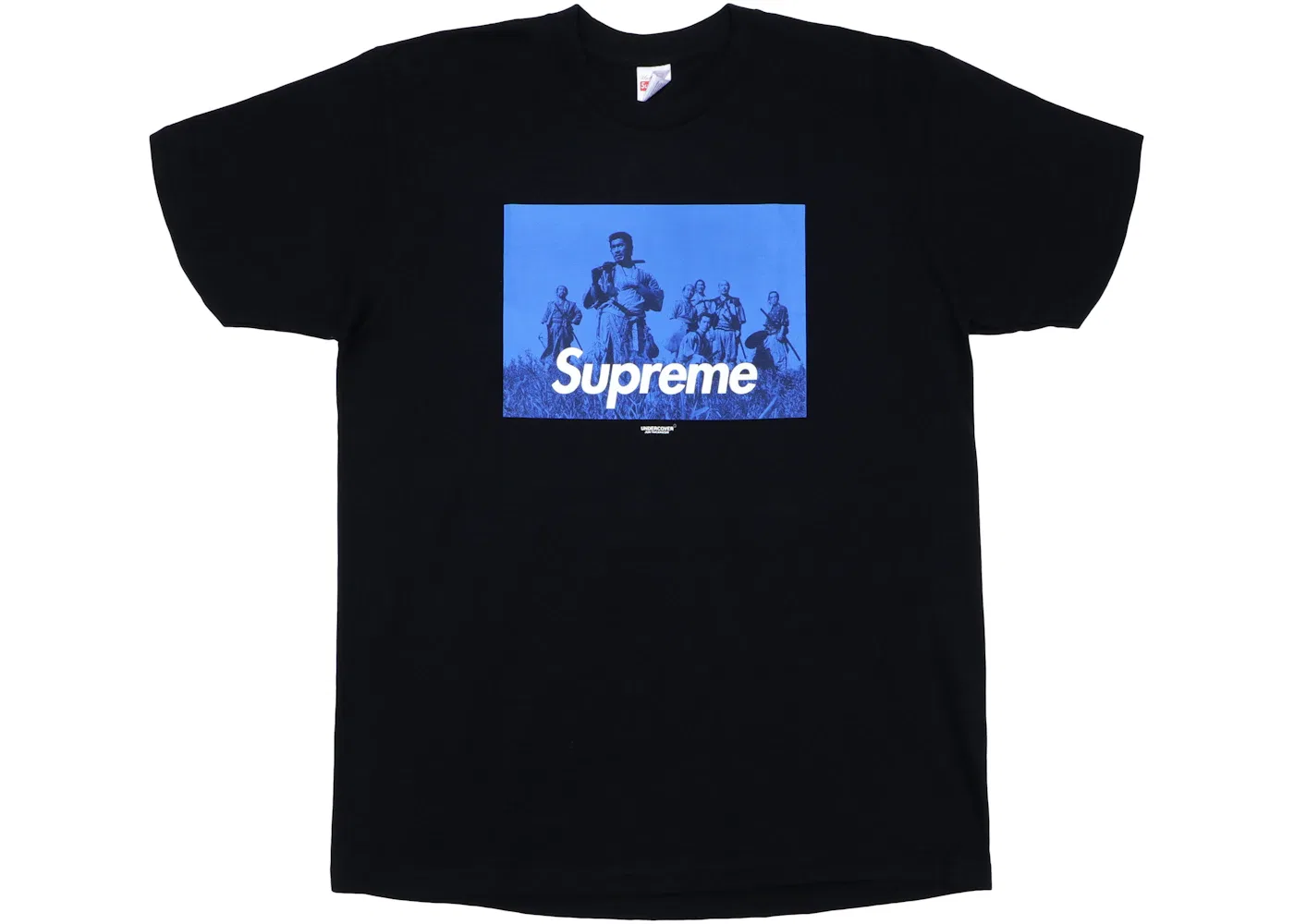 Мужская футболка с принтом Seven Samurai Supreme, Black