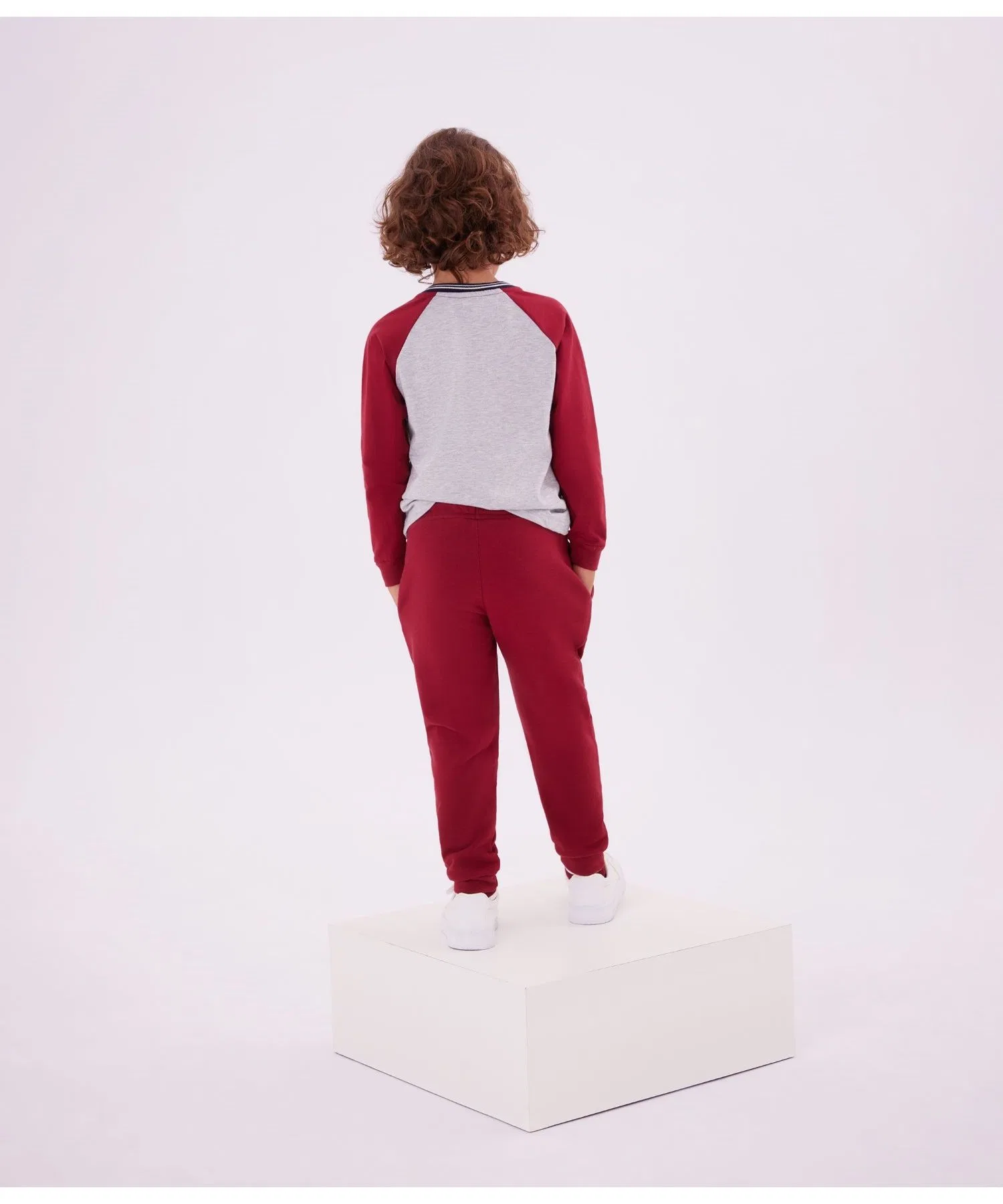 Детские брюки Petit Bateau красные — фото 4