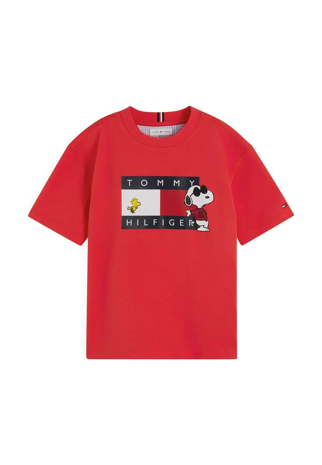 Футболка с принтом Peanuts, унисекс, с коротким рукавом Tommy Hilfiger, Red Glare — фото 4