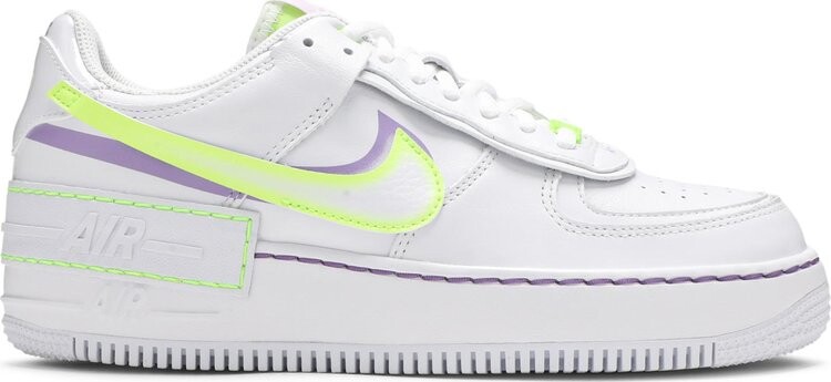 

Кроссовки Nike Wmns Air Force 1 Shadow 'White Electric Green', белый