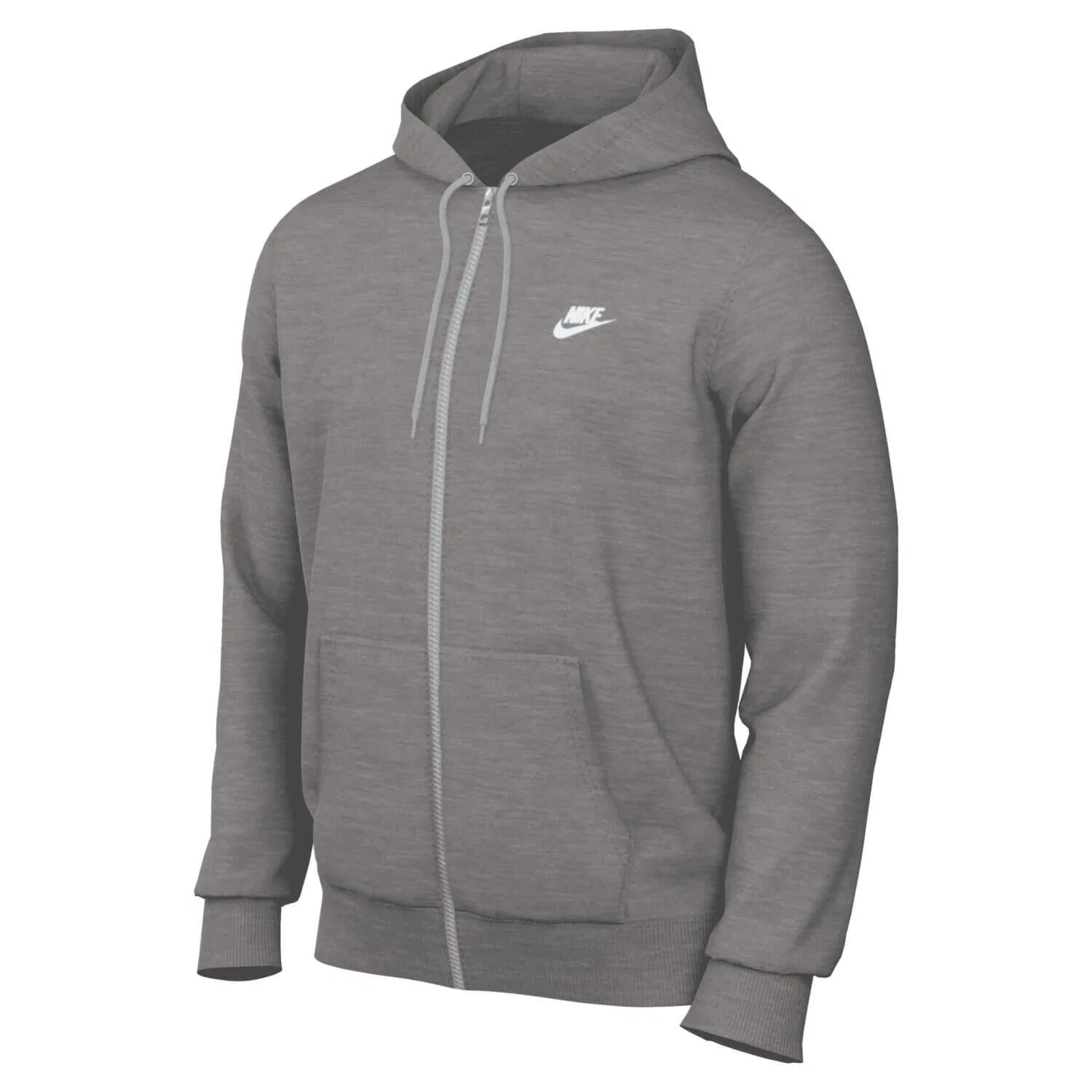 Мужская хлопковая толстовка Club Nike, Grey