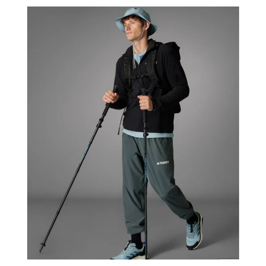 Свитшот с полузастежкой-молнией Multi Essentials adidas, Черный — фото 3