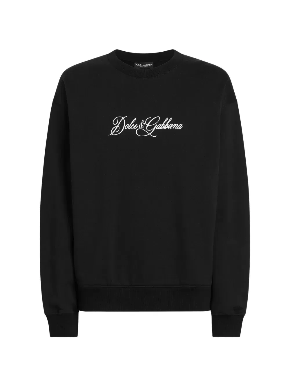 Толстовка с логотипом Dolce & Gabbana, черный
