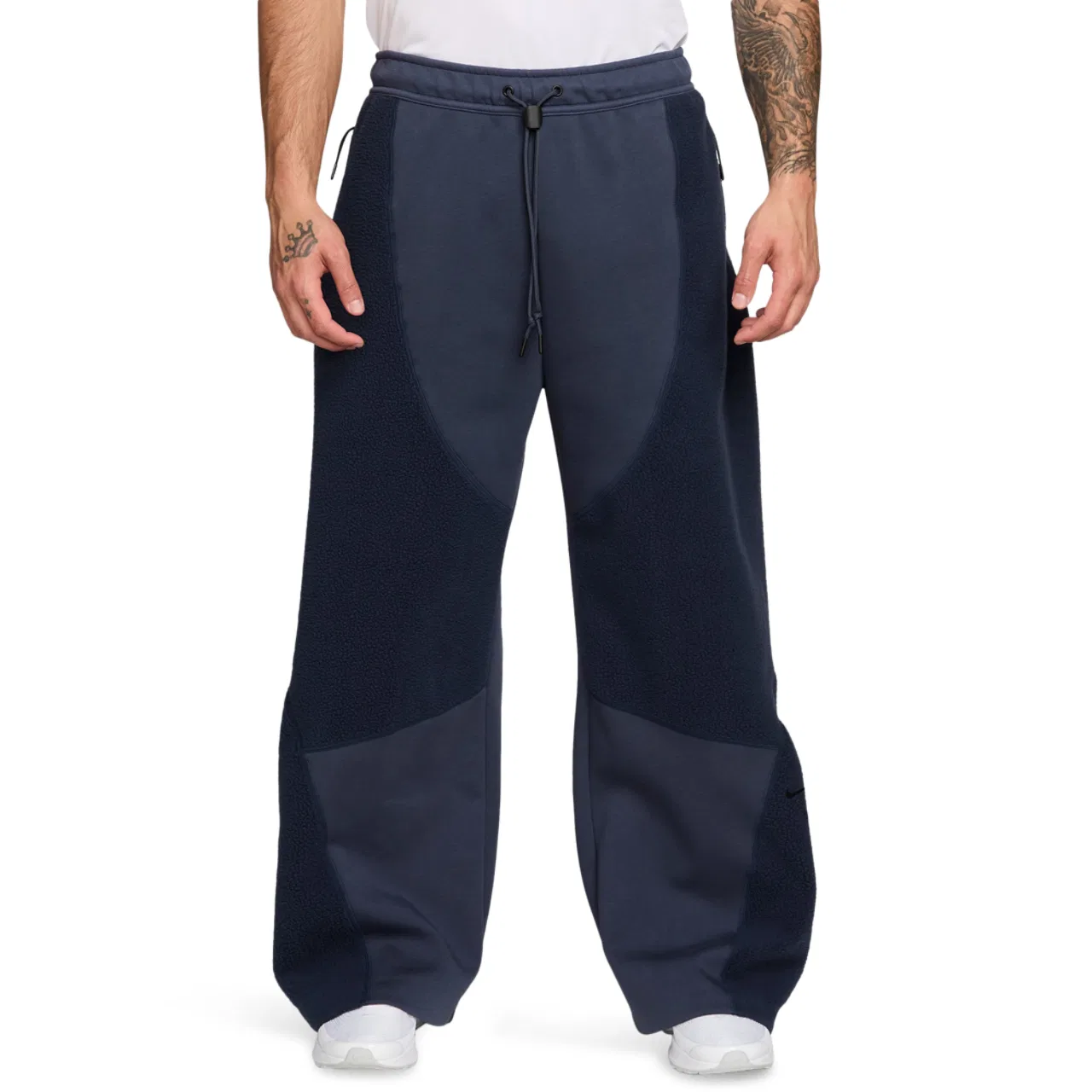 Мужские брюки Tech Windwall Open Hem Nike, цвет Blue/Navy