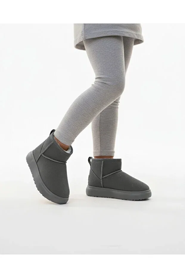 Детские ботинки для девочек на плоской подошве Gvn Shoes, Gray