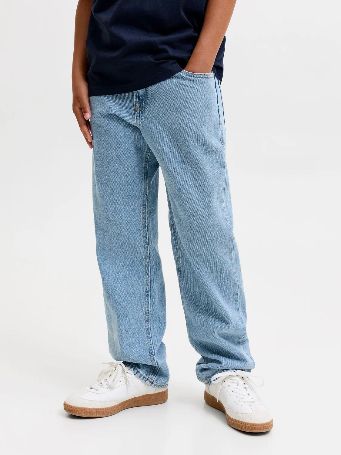 Джинсы свободного кроя, синий Jack & Jones Junior — фото 3