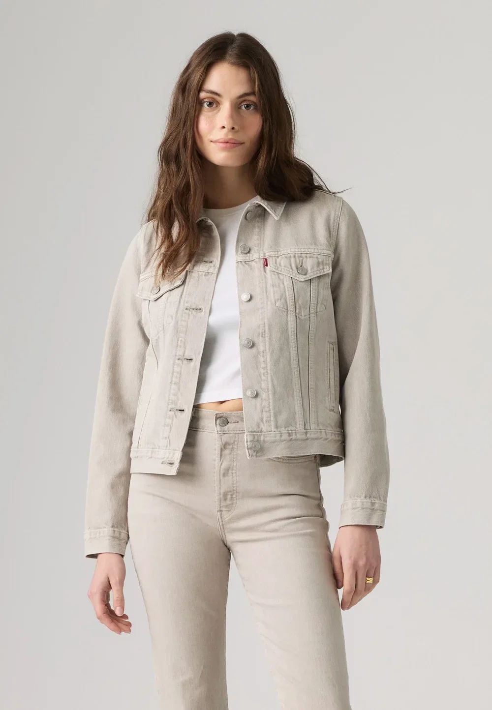 Оригинальная джинсовая куртка дальнобойщика Levi'S, Pebbled Path — фото 2