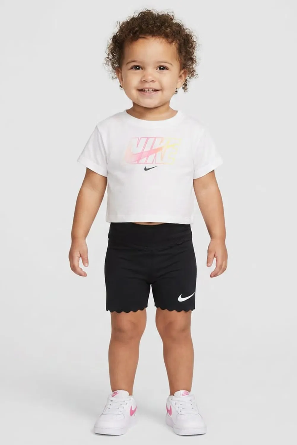 Комплект с коротким рукавом и логотипом, Nike, разноцветный