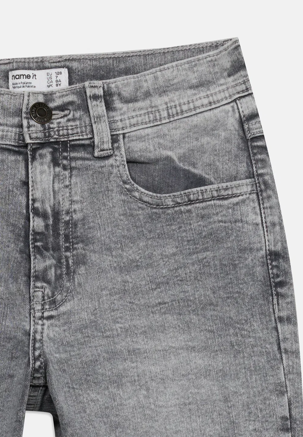 Джинсы прямого кроя Nkmryan - джинсы прямого кроя Name It, Medium Grey Denim — фото 4