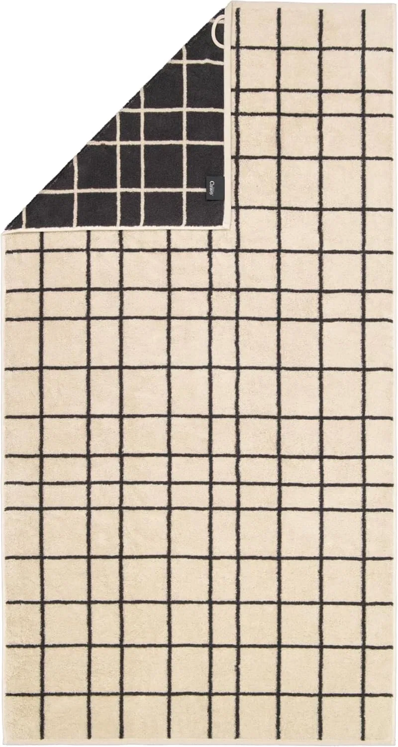 Полотенце для рук Cawö Atelier Allover 6241, 100% хлопок, 70x140 см, Beige — фото 3
