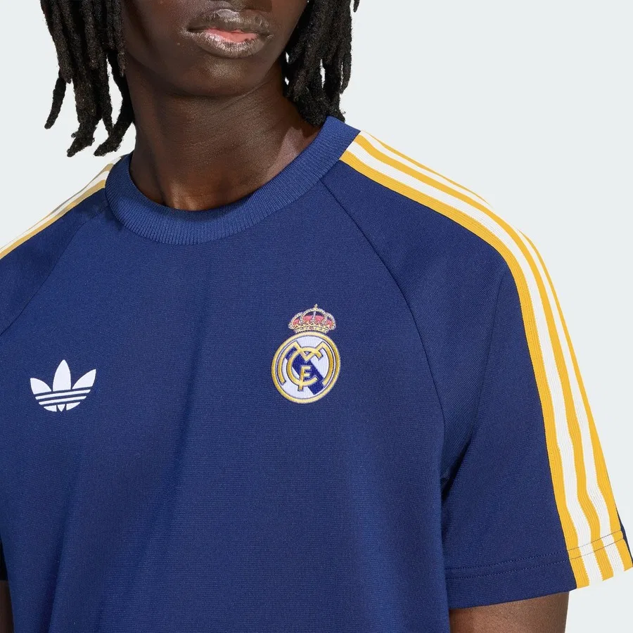 Футболка с принтом Performance KE3848 Real Madrid Originals adidas, Темно-синий — фото 4