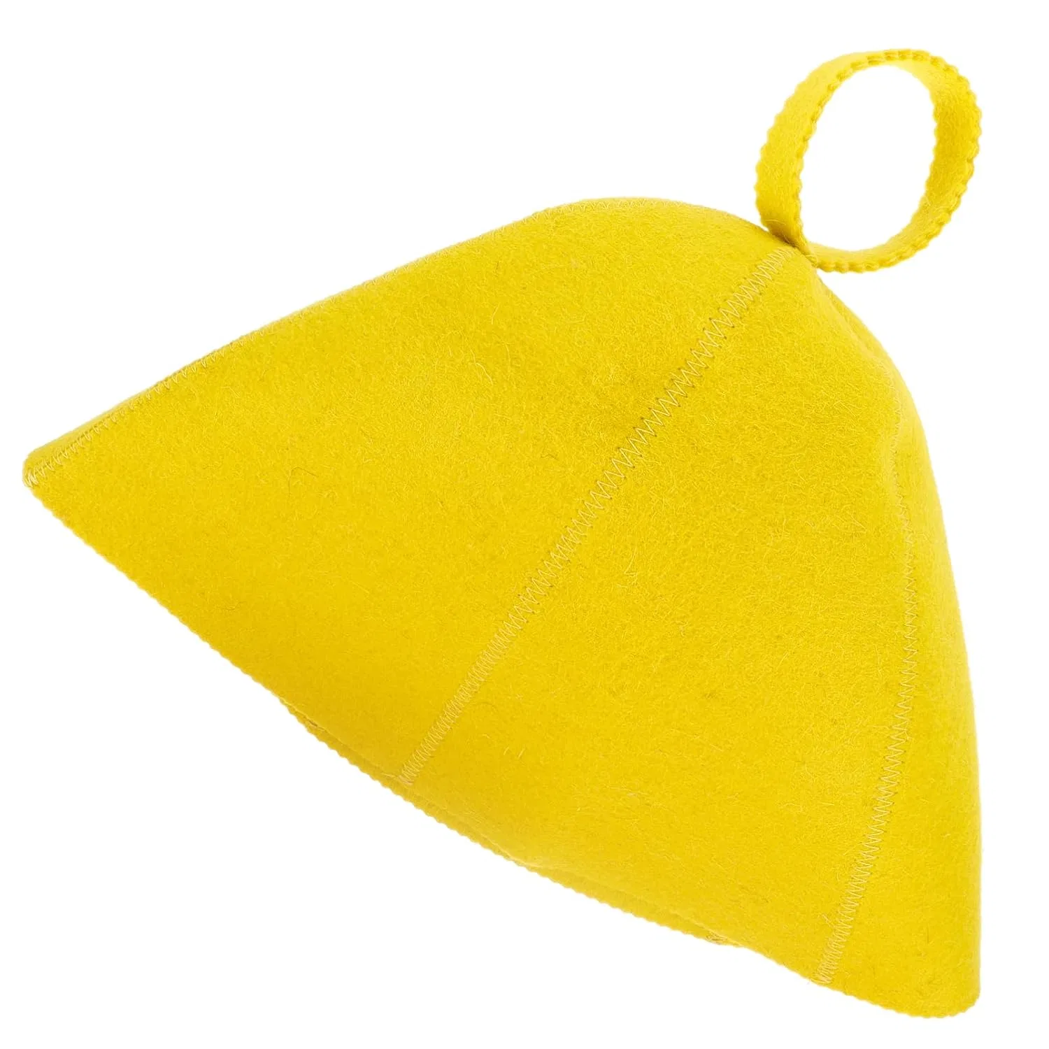 Шапочка для душа из войлока, GLEAVI, 30x25x25 см, Желтый