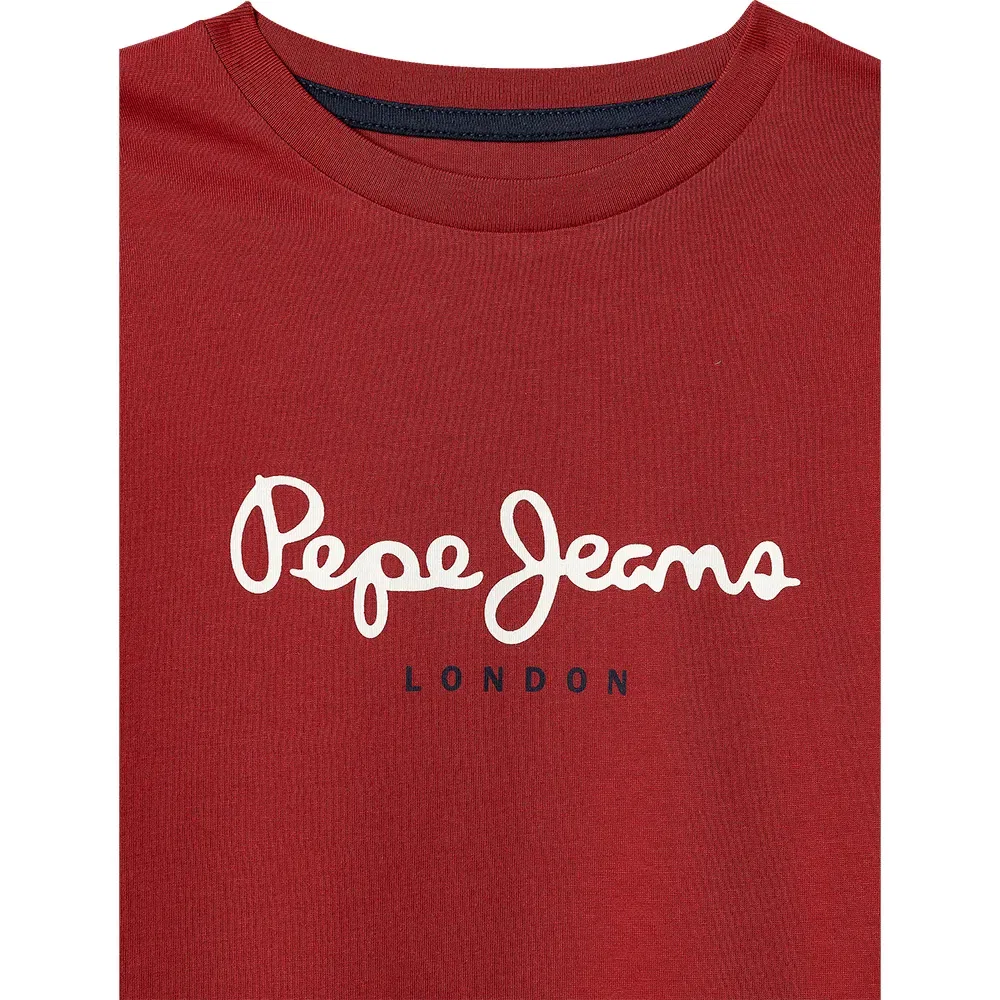 Детская футболка с коротким рукавом New Art Pepe jeans, Red — фото 3