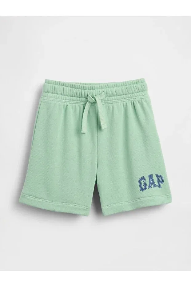 Детские шорты для мальчиков с принтом Gap, Light Green-001