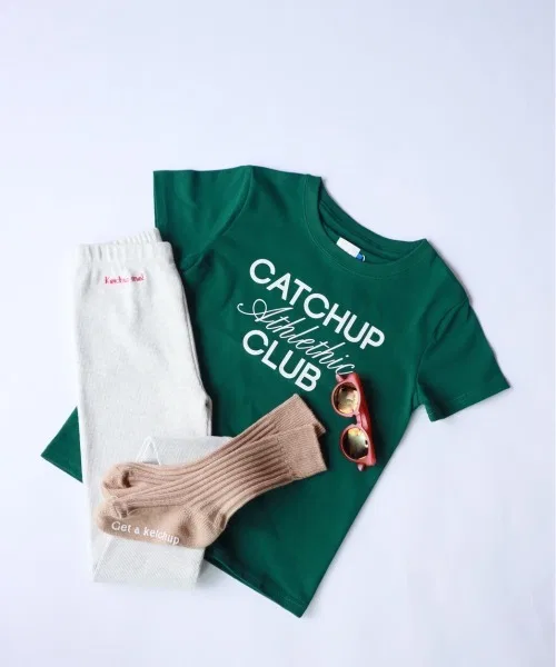 Детская футболка с принтом CATCHUP Athlethic CLUB Catchup, Navy — фото 4