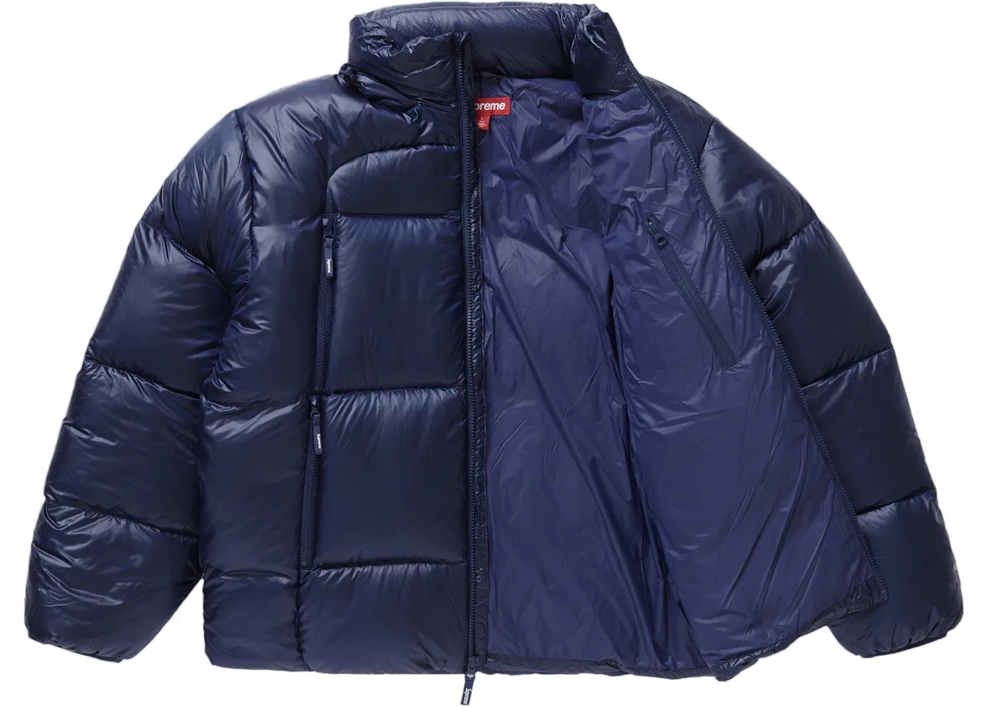 Мужская пуховая куртка с наполнителем Supreme Featherweight Down Puffer Jacket, Navy — фото 4