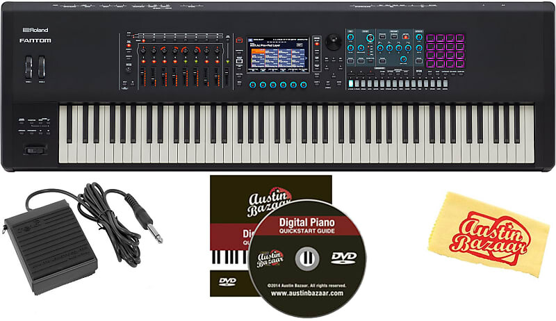 

Синтезатор Roland Fantom 8 с педалью сустейна FANTOM-8-COMBO-STD