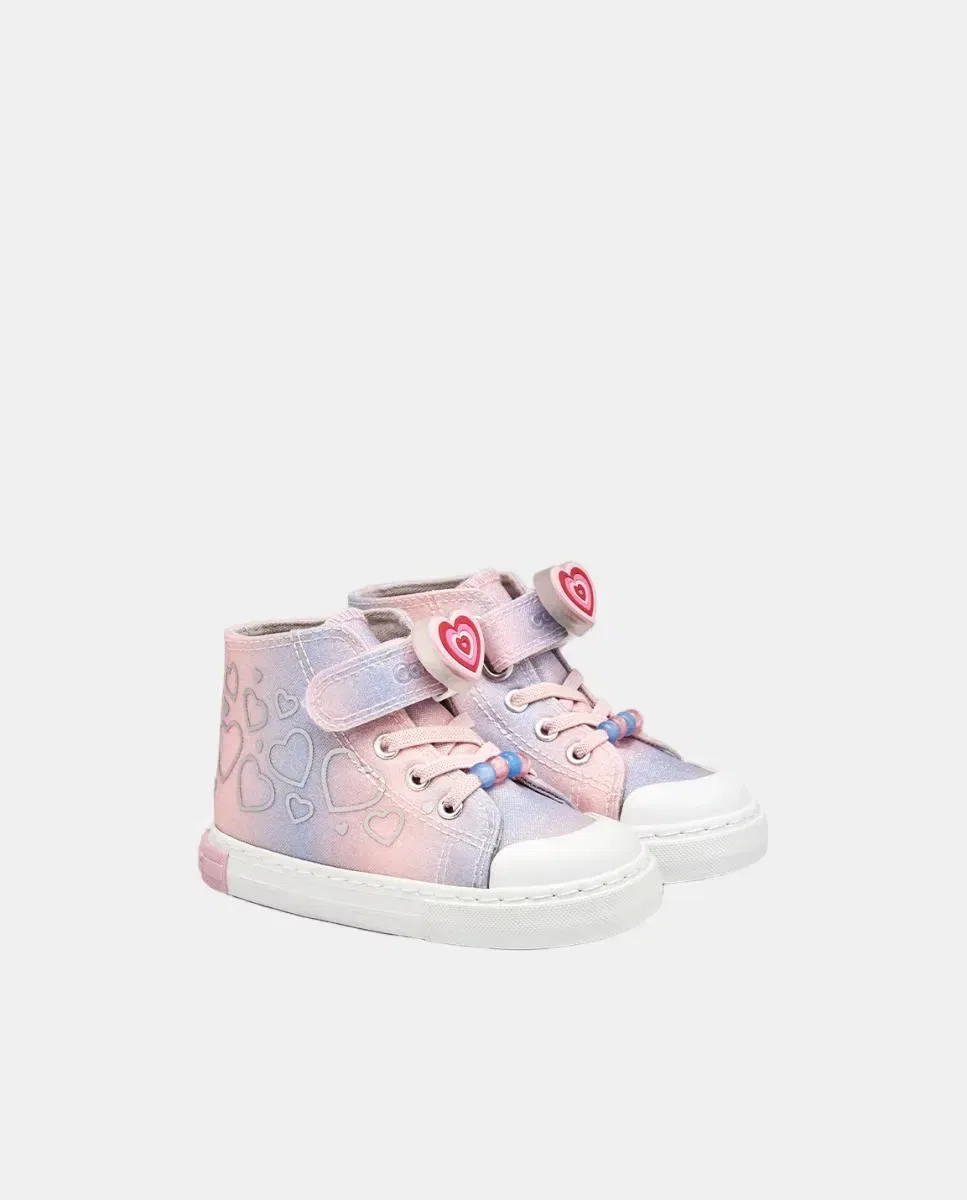 Детские кроссовки для девочек с подсветкой Multicolor Conguitos, Multicolor — фото 4