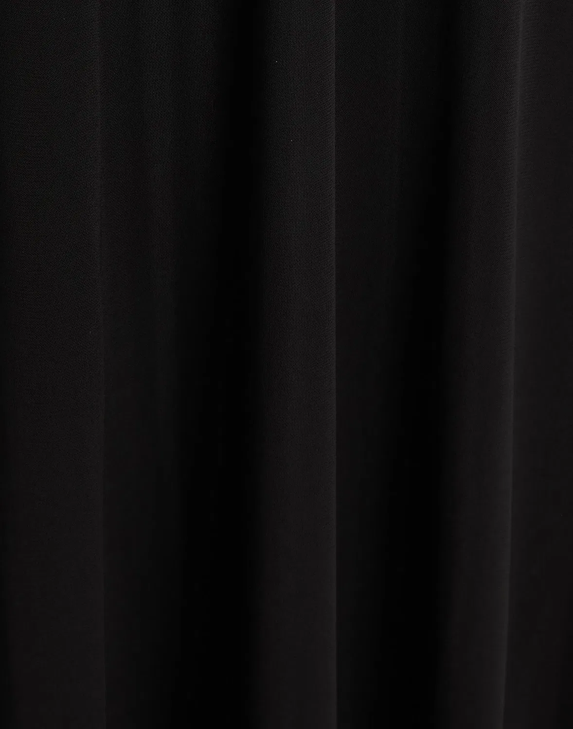 Женское платье-трапеция с расклешенным силуэтом Saint Laurent, черный — фото 4