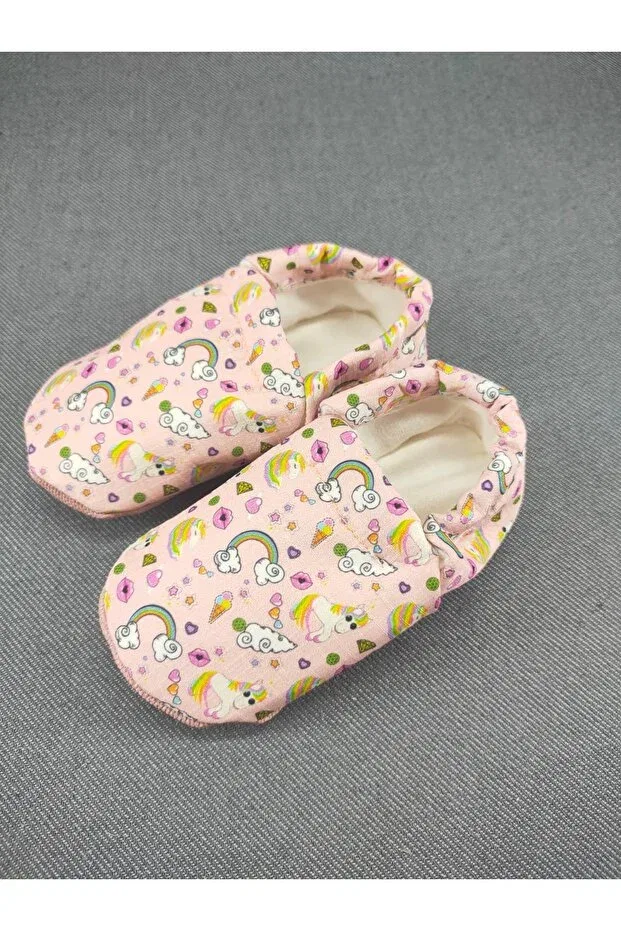 Детские тапочки для мальчиков с этническим узором Loove Bebe, Puppy'S Paw — фото 2