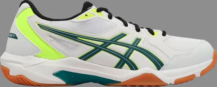 

Кроссовки gel rocket 10 'white velvet pine' Asics, белый, Белый;серый, Кроссовки gel rocket 10 'white velvet pine' Asics, белый