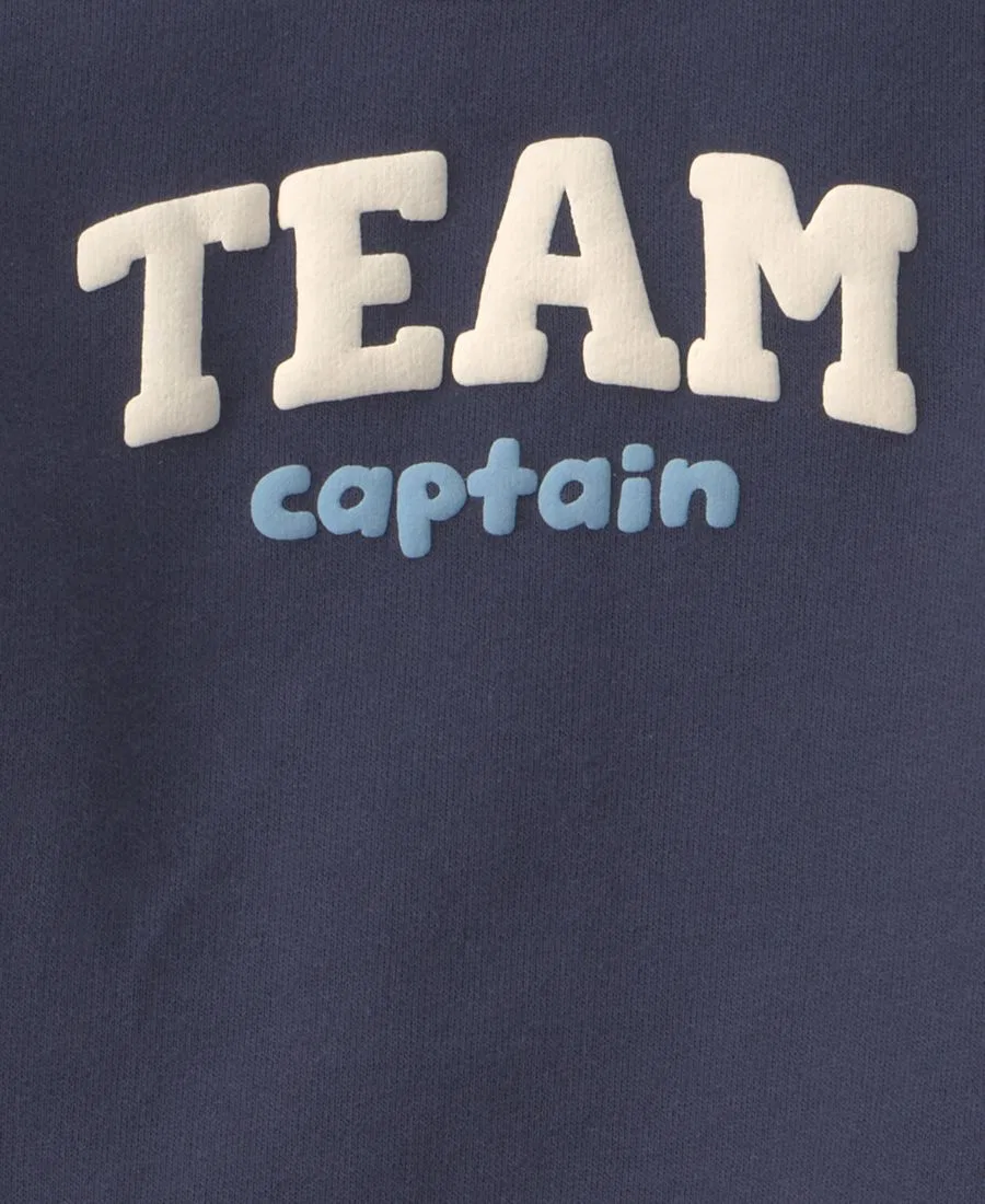 Комплект из 3 предметов для малышей: свитшот, штаны и боди с принтом, Team Captain Carter's, Blue/Gray — фото 2