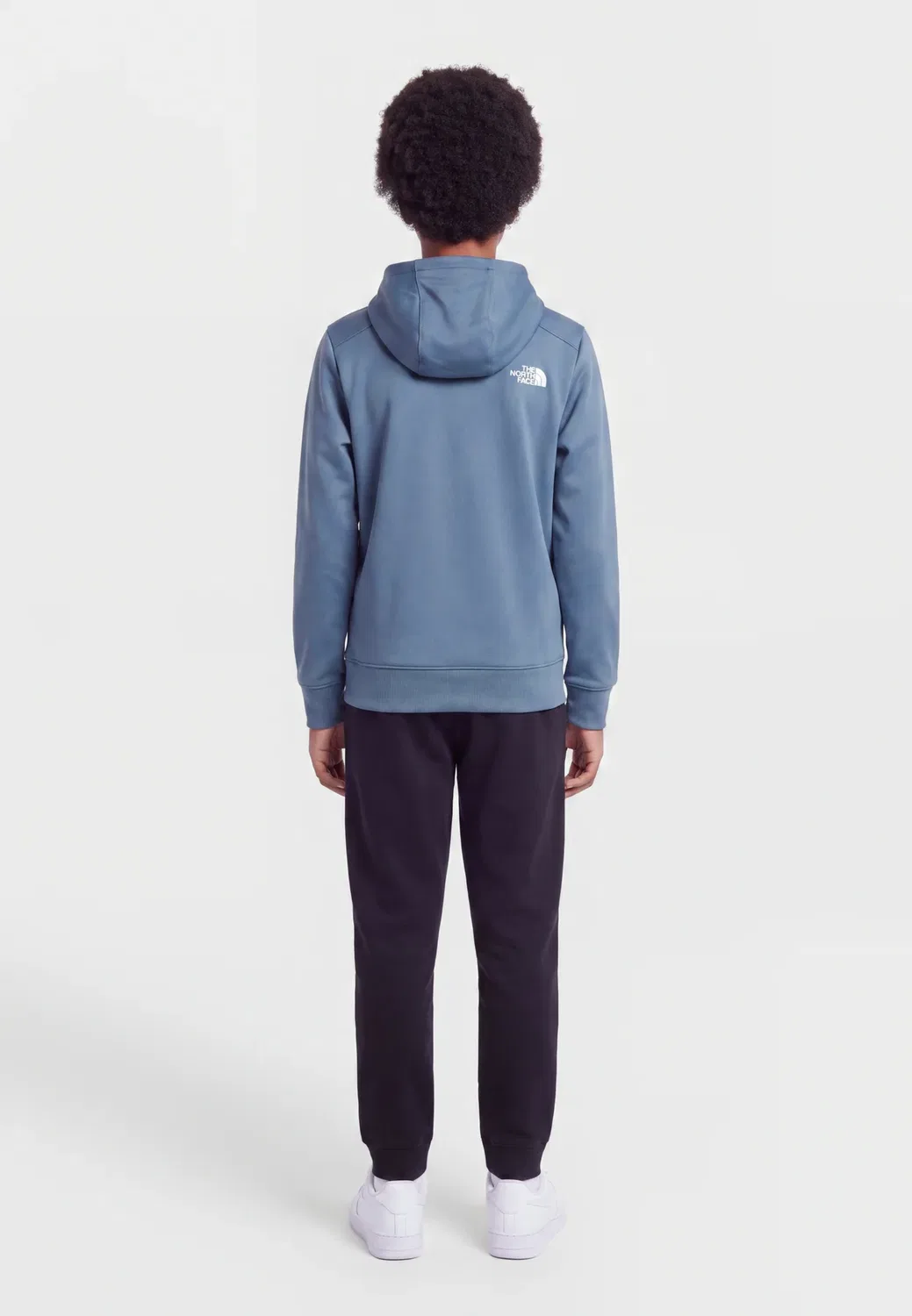 Подростковая спортивная толстовка унисекс на молнии The North Face, Granite Grey — фото 2