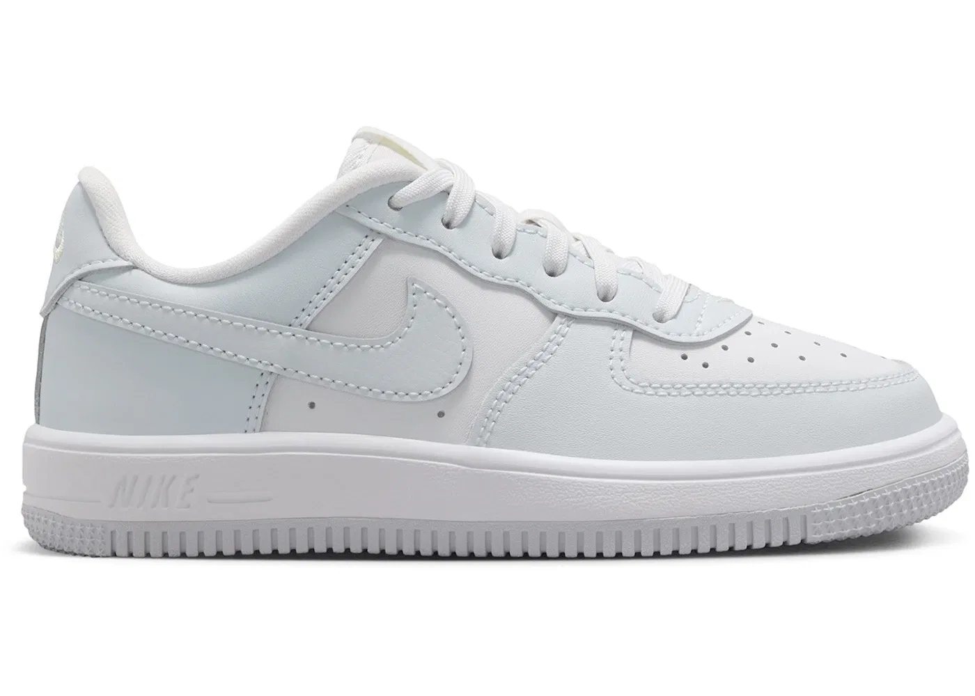 Детские кроссовки Nike Force 1 Low, Platinum Tint/Alabaster/White/Aura