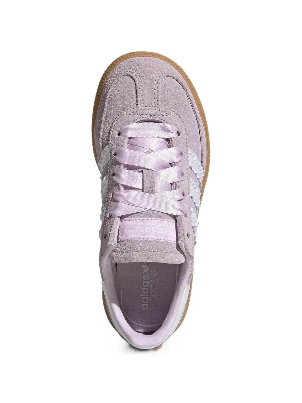 Кроссовки Handball Spezial с оборками Adidas Kids, фиолетовый — фото 4