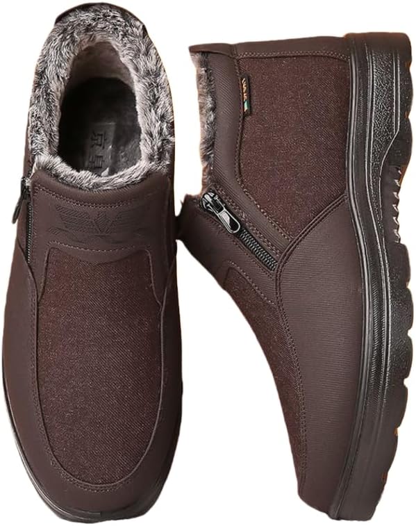 

Мужские ортопедические удобные слипоны с поддержкой свода стопы, ортопедические лоферы при плантарном фасциите, повседневные винтажные кеды на плоской подошве для снятия боли в ногах и пятках Hhhchpm, кофейный