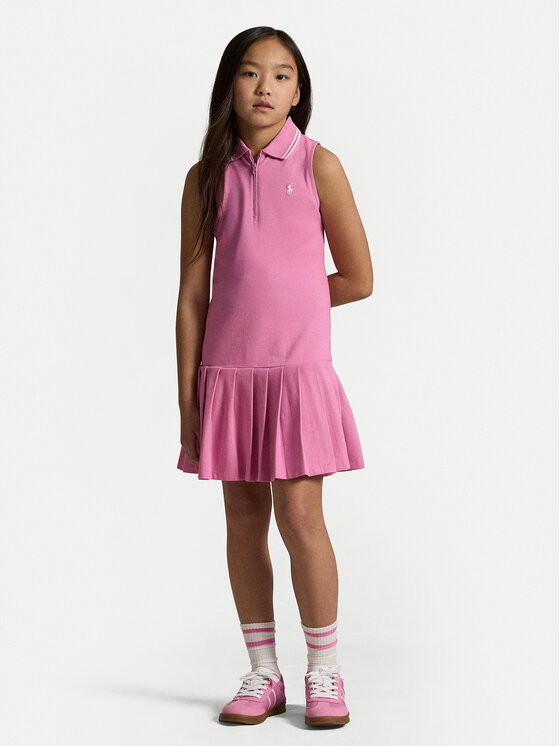 Платье облегающего кроя для повседневной носки 313965016001 Polo Ralph Lauren, розовый — фото 2